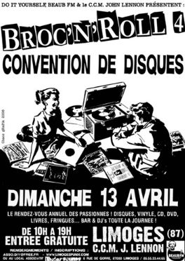 Affiche brocante