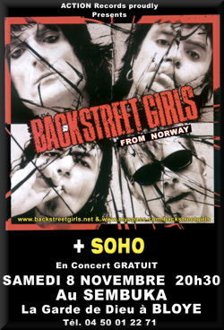 affiche backstreet girls